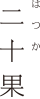 二十果